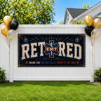 EMT Retirement Party Banner