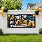 50th Old One Birthday Banner