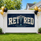 Medical Retirement Party Banner