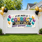 40th Joke Birthday Banner