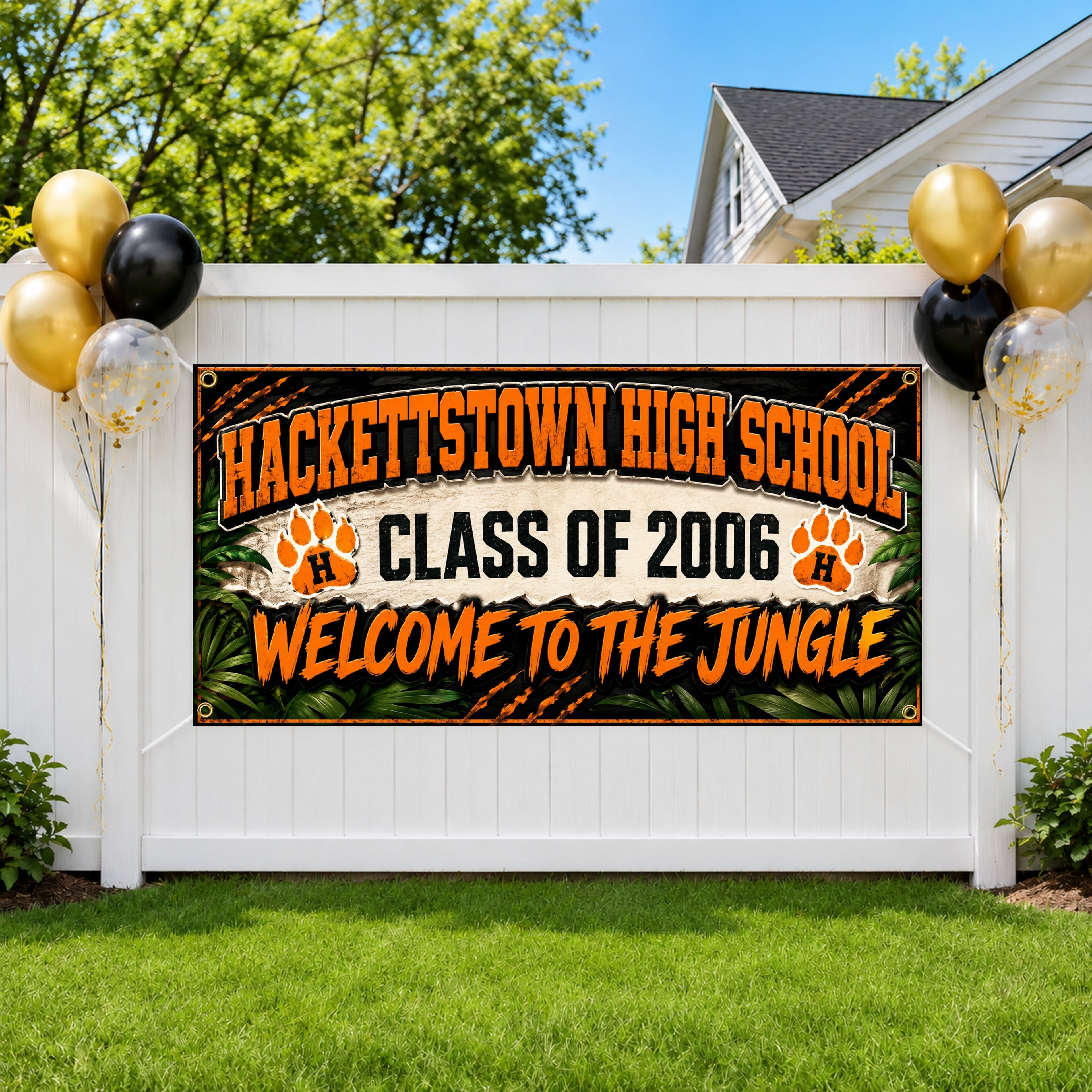 Custom Class Reunion Banner, Personalized Alumni Welcome Banner, Reunion Photo Backdrop