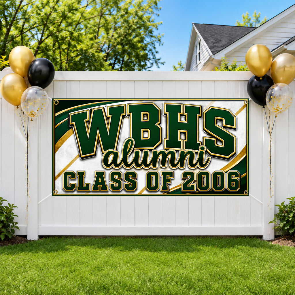 Custom Class Reunion Banner, Personalized Alumni Banner, Reunion Photo Backdrop