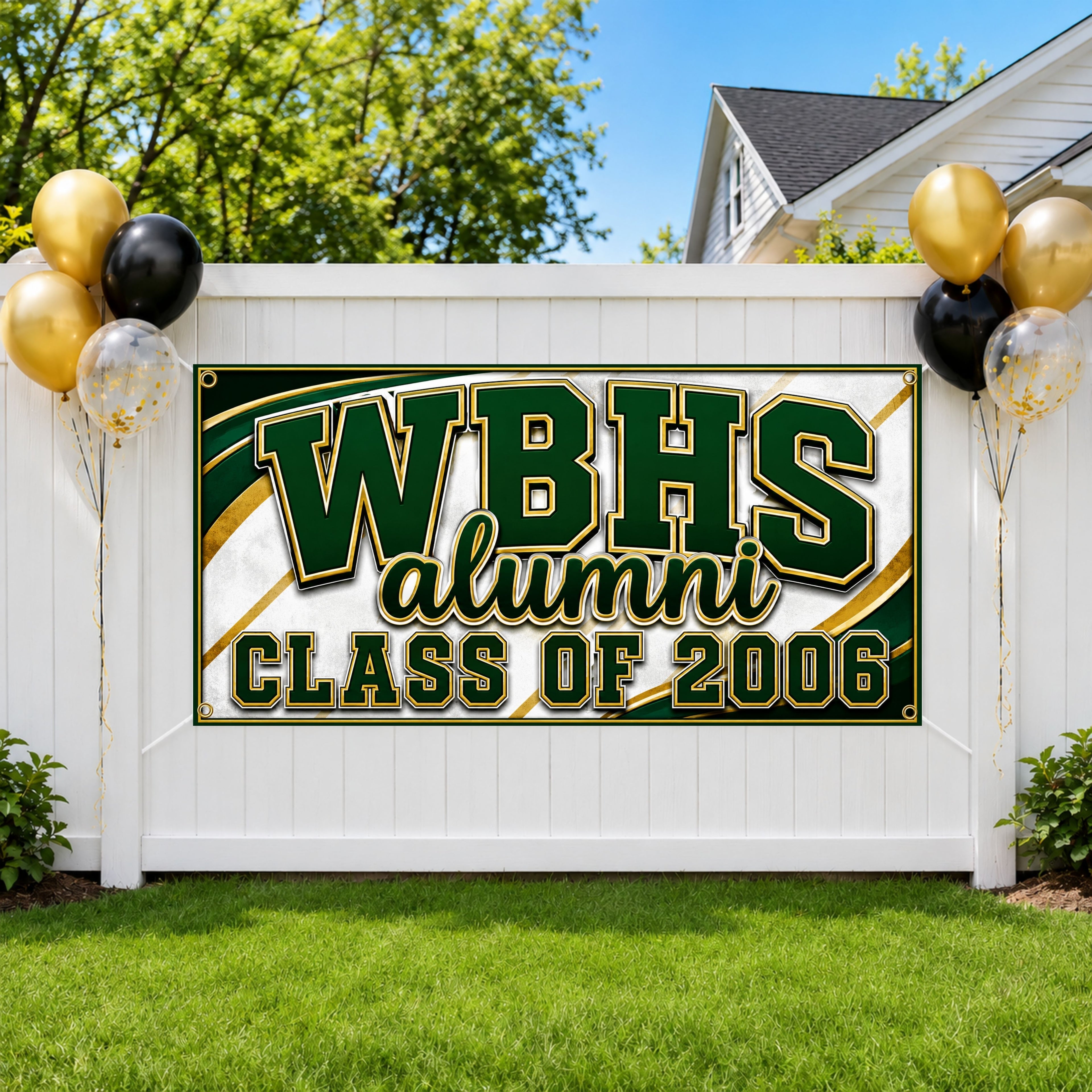 Custom Class Reunion Banner, Personalized Alumni Banner, Reunion Photo Backdrop