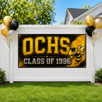 Bee Reunion Banner, High School Reunion Sign, Alumni Photo Backdrop