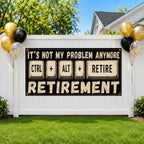 IT Retirement Banner, Tech Party Sign