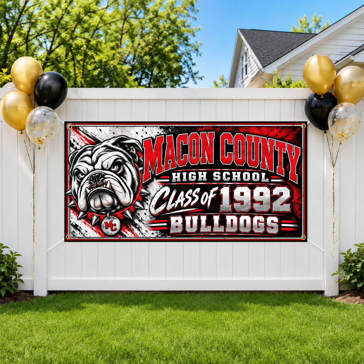 Bulldog Class Reunion Banner