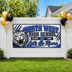 Tiger Reunion Banner, High School Reunion Sign, Alumni Photo Backdrop