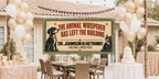 Veterinarian Retirement Banner | Vet Tech Animal Whisperer Has Left the Building