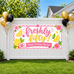Freshly Fifty Birthday Banner