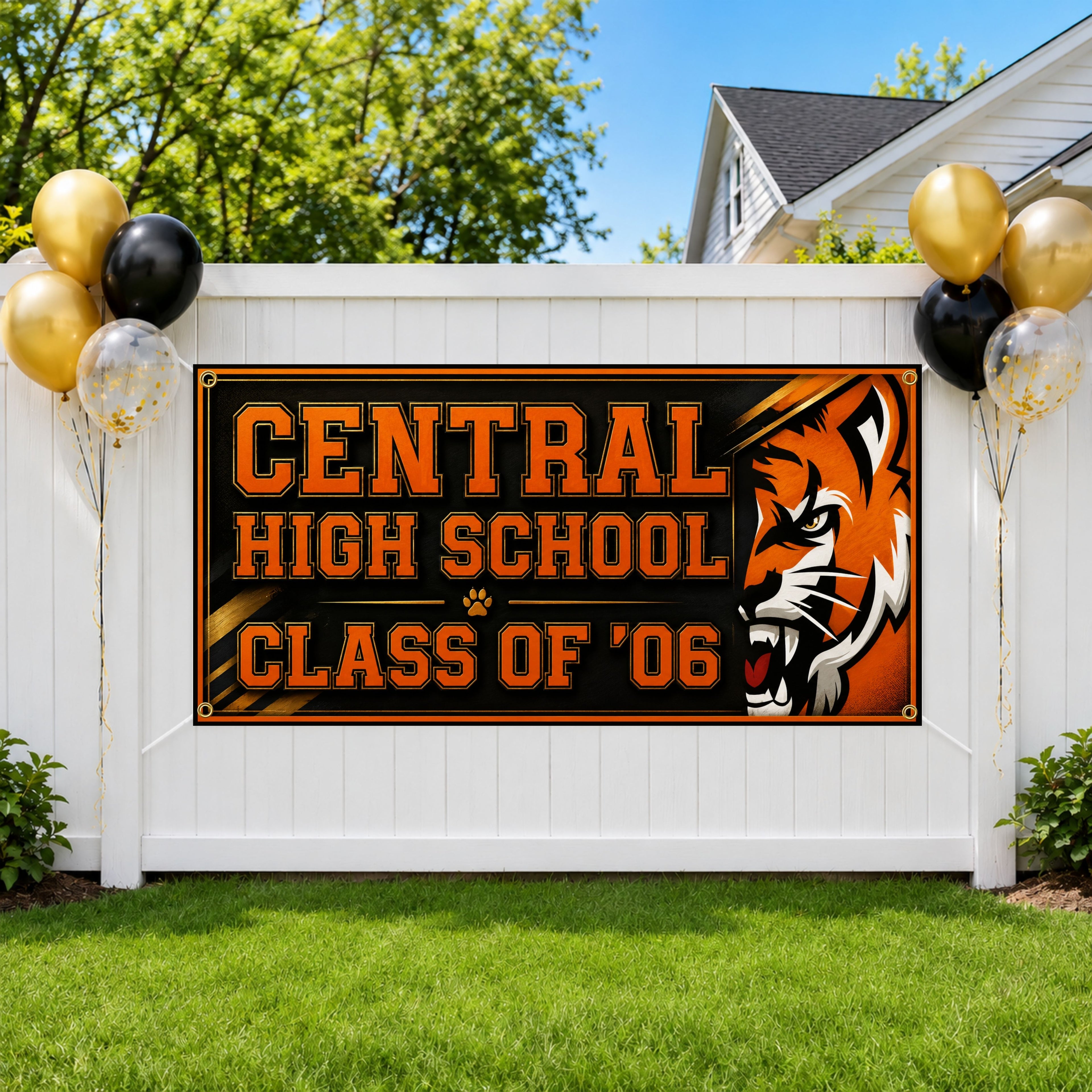 Custom Class Reunion Banner, Personalized Reunion Backdrop, Alumni Party Sign