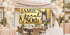 Personalized Feral 50th Birthday Banner | Funny 50th Birthday Decoration