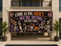 Skeleton Halloween Party Banner