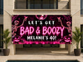 Skeleton 40th Birthday Banner